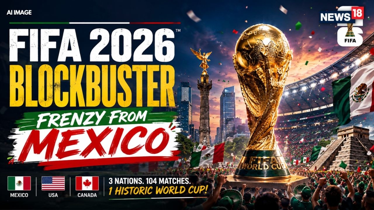 FIFA World Cup 2026 Live | Football Fever Hits Mexico Ahead of FIFA 2026 | Mexico Vs South Africa