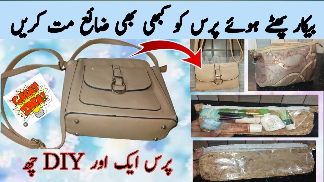 6 DIy your Old Bag & Given  It a New & Amazing look