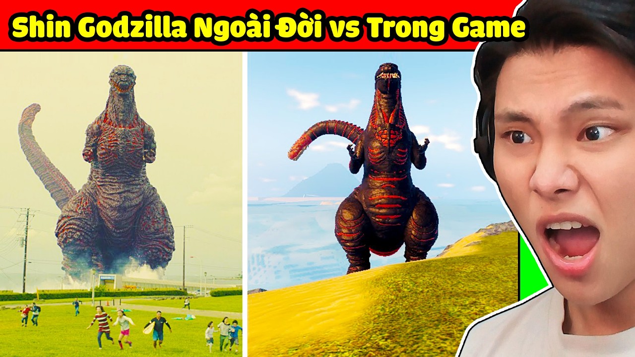 SO SÁNH SHIN GODZILLA NGOÀI ĐỜI và TRONG GAME ROBLOX🧬☢️🦠JAYGRAY REACTION TẤT CẢ HÌNH DẠNG TIẾN HÓA
