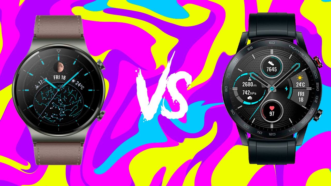 Huawei Honor Magic Watch 2 46mm vs Huawei Watch GT 2 Pro