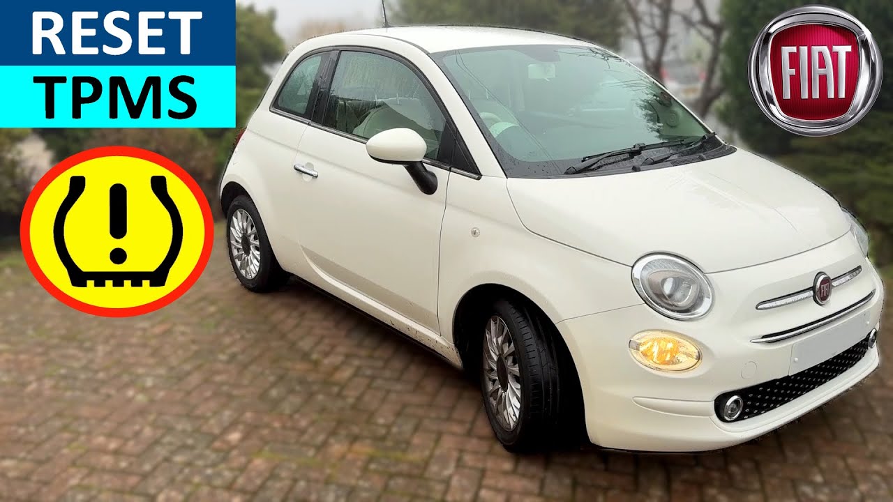 How to reset Tyre Pressure Warning Light on Fiat 500 - Fiat 500 TPMS Reset & Fiat 500 Tyre Pressures