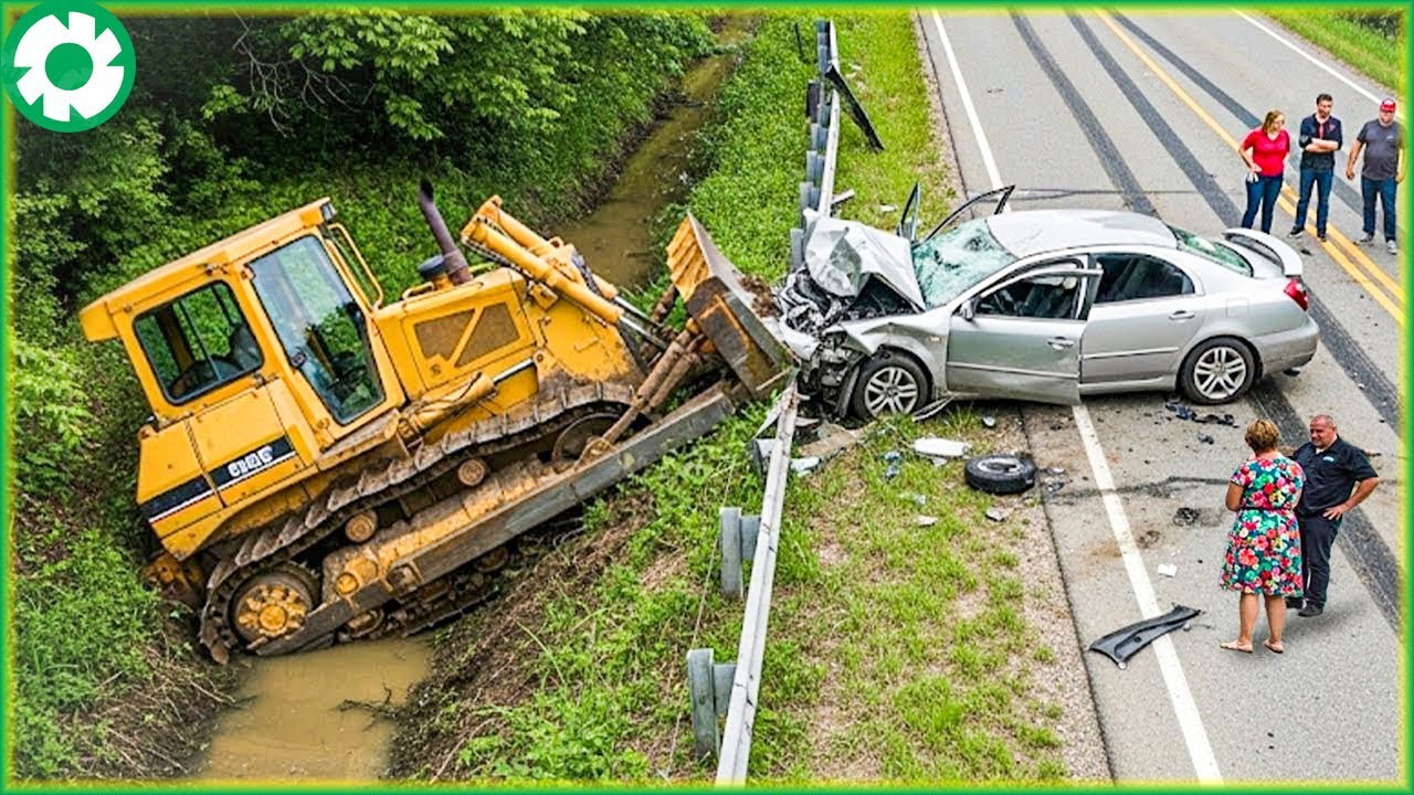 Jaw-Dropping Bulldozer and Heavy Machinery Operator Skills So Crazy You’d Think They’re Fake! #7