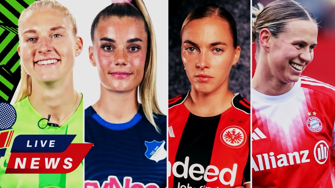 NEWS Updated Frauen Bundesliga 2026 | Germany Women Fussball DFB Mannschaft Team Damen EM FC Bayern