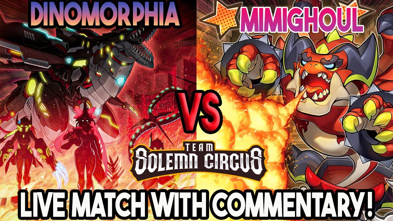 Dinomorphia Vs Mimighoul : Yu-Gi-Oh! Regionals Feature Match | Live Duel