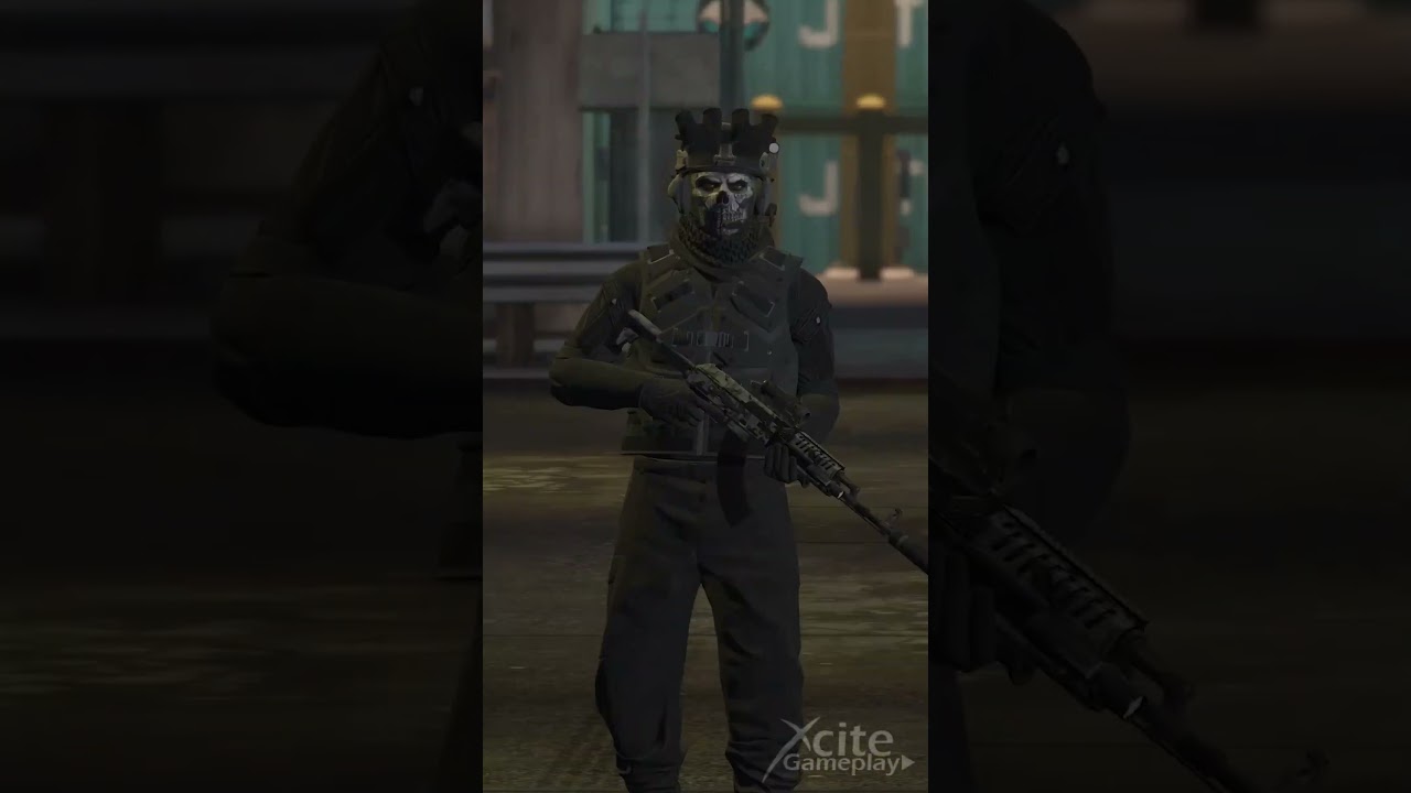 No Glitch GHOST OUTFIT - Fast & Easy To Make  | GTA 5 Online #shorts #gta #gtaonline