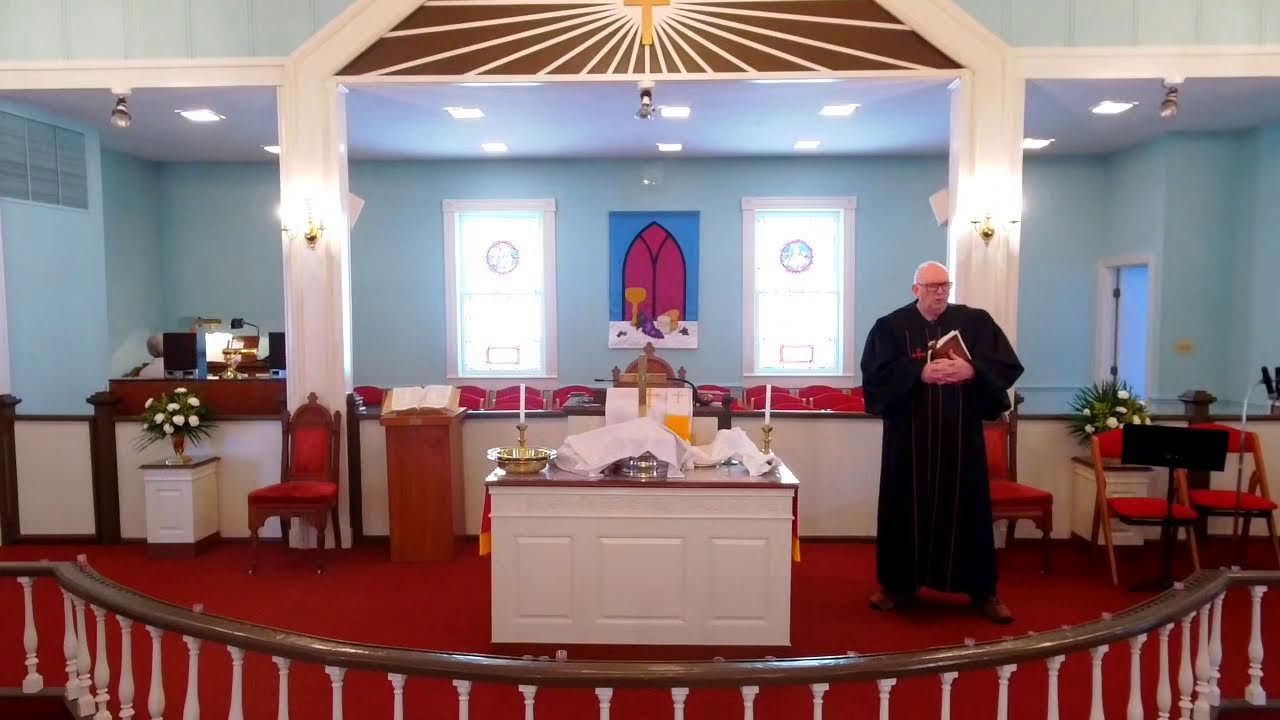 Wood's UMC Sunday service