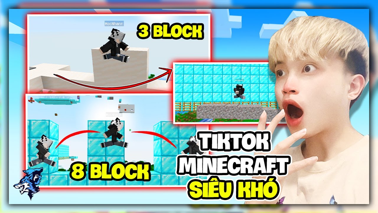 TIKTOK MINECRAFT Siro Parkour Như Hack Nhưng Vẫn Chịu Thua Trước 1 Người *Siro Thử Thách