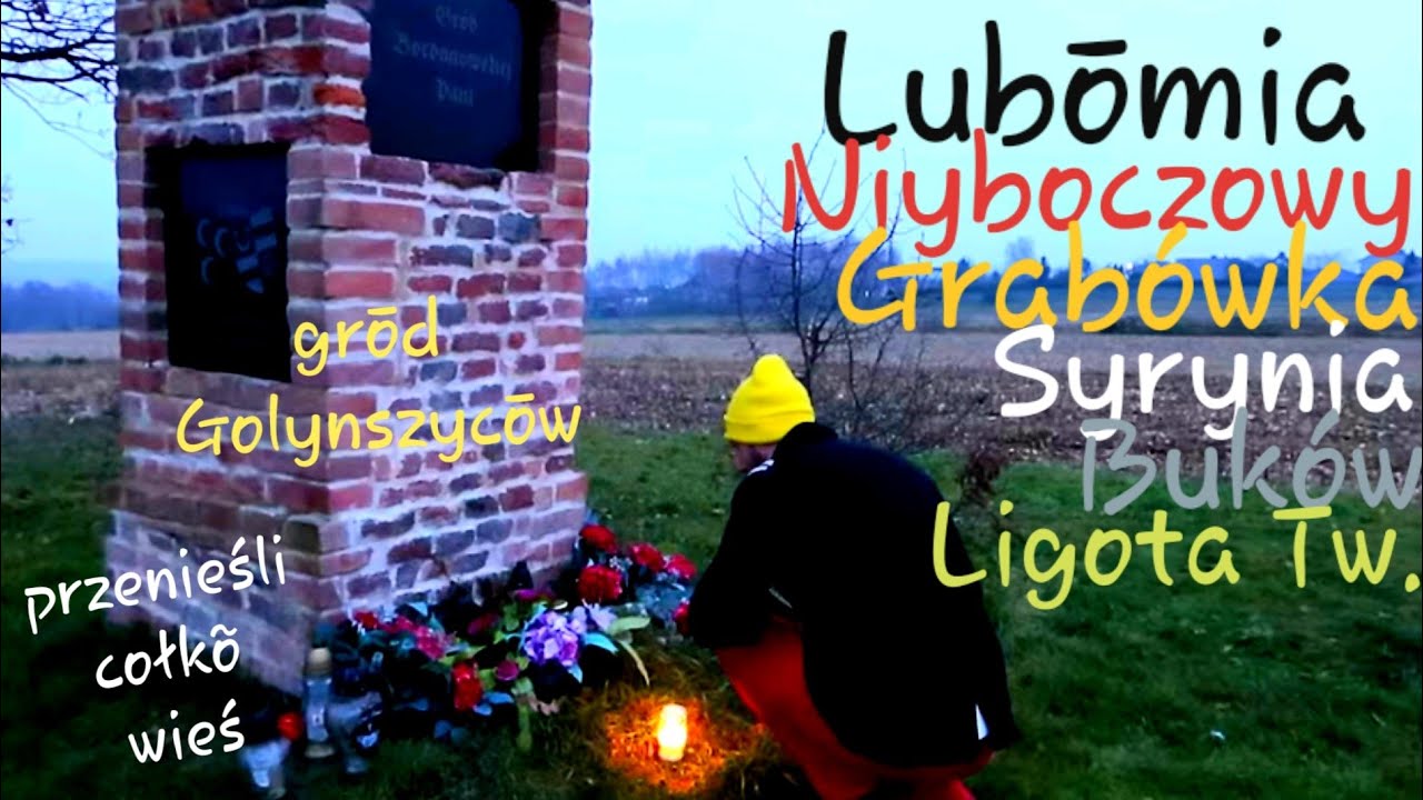 gmina LUBŌMIA - przenieśli cołkõ wieś. Dŏwnŏ stolica. 💛💙 Rajzy Gōrny Ślōnsk #44