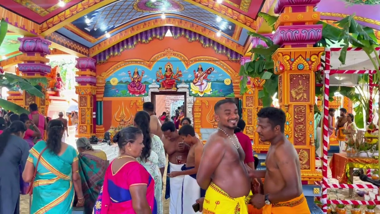 கல்லடி வேலூர் ஶ்ரீ பத்திரகாளி அம்மன் தேவஸ்தான எண்ணெய்க்காப்பு வைபவம். #batticaloa #shajubytes 