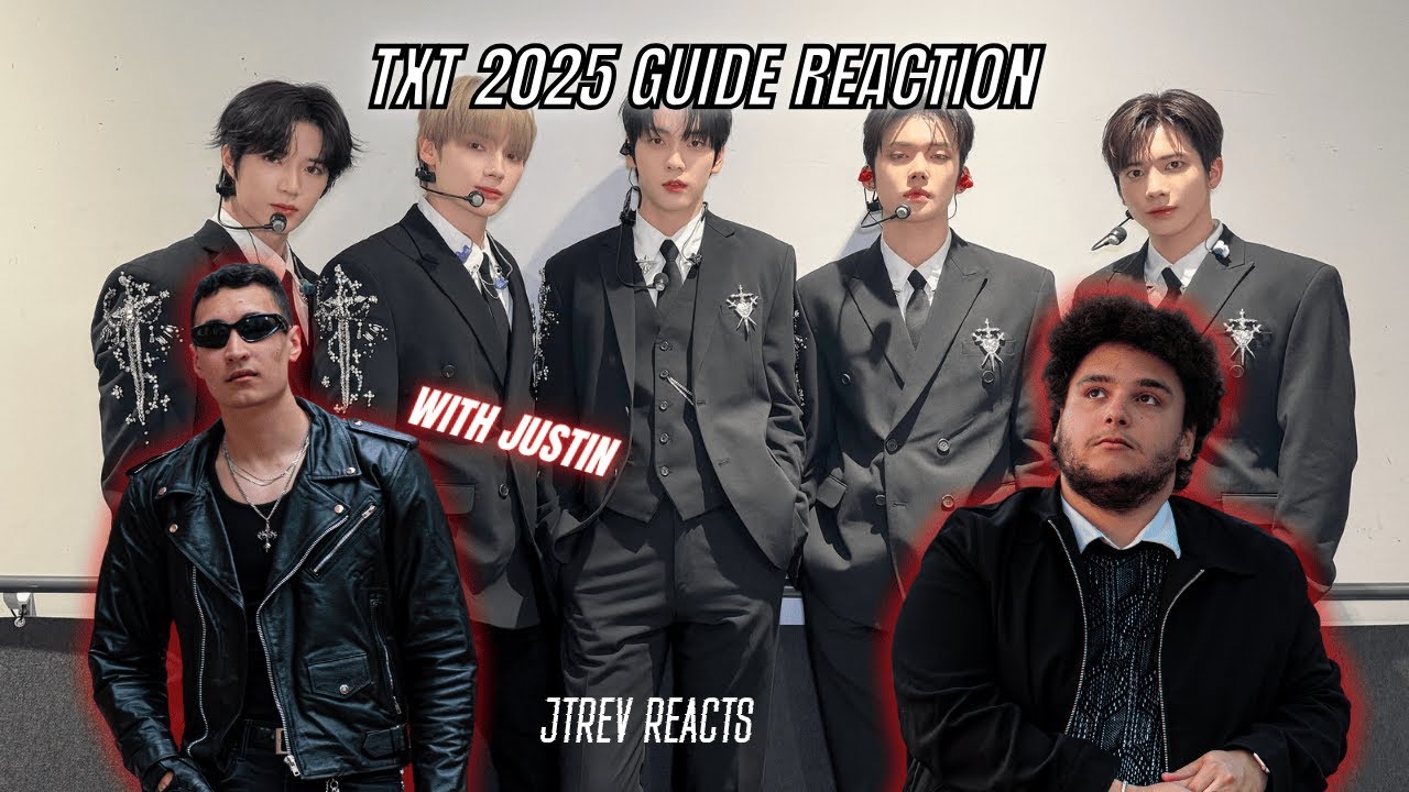 JUSTIN AND JTREV REACT TO TXT GUIDE BY BEOMIE BEAR