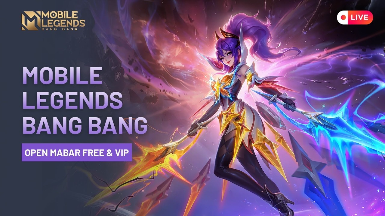 【Mobile Legends: Bang Bang】— OPEN MABAR FREE DAN VIP #mlbb #mobilelegends