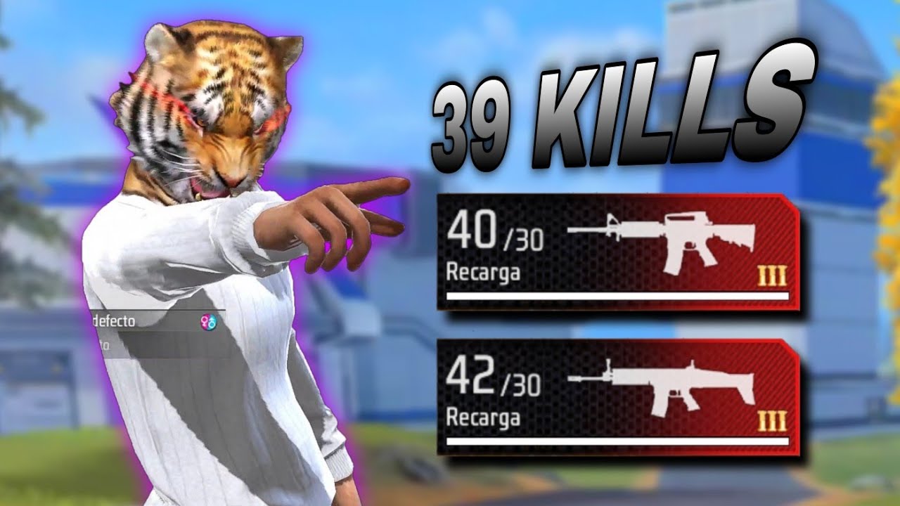 TIGRE BLANCO Solo vs Squad 39 Kills