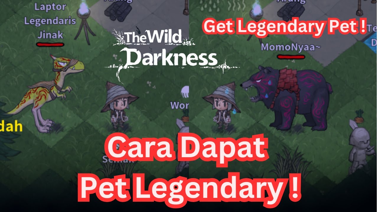 Pet Guide 5, Cara mudah dan efektif dapat Pet Legendary ! The Wild Darkness