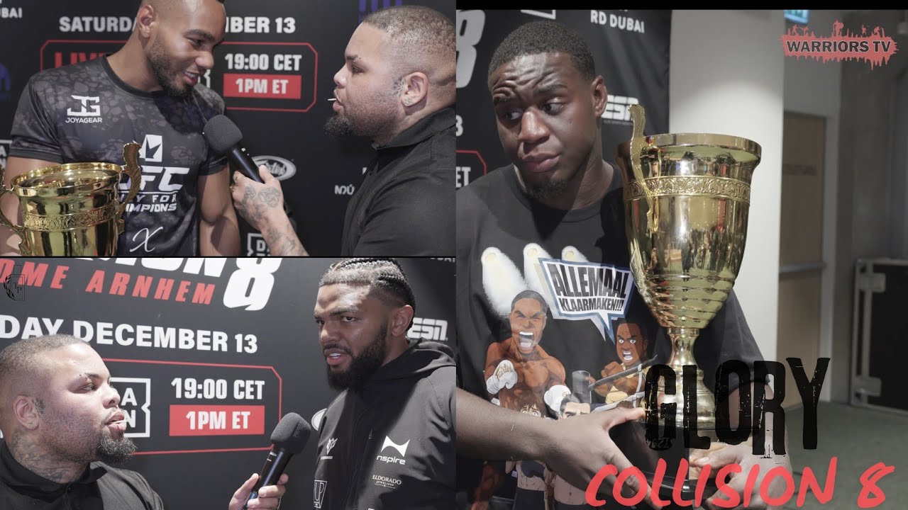 WarriorsTV Report: GLORY Collision 8 (Semeleer, Boapeah, Bchiri & Tavares)