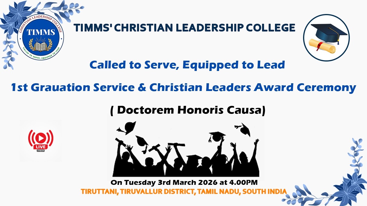 TIMMS' CHRISTIAN LEADERSHIP COLLEGE