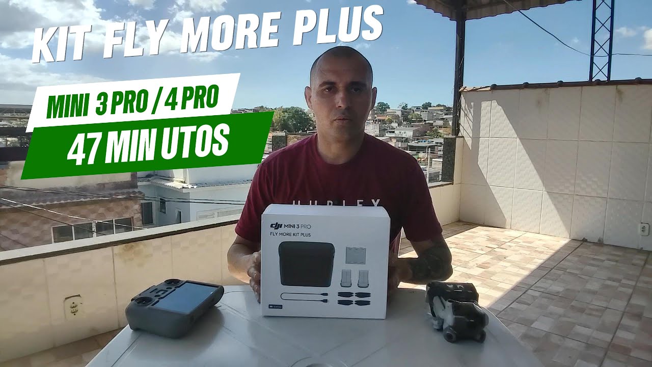 Kit Fly More Plus DJI Mini 3 Pro / Mini 4 Pro – Vale a pena mercado livre? #drone #djimini4pro