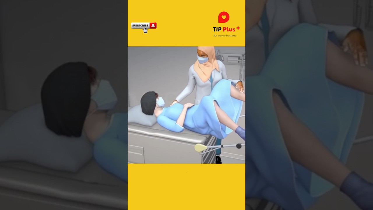3D animasyon ile doğum &ouml;ncesi muayene nasıl yapılır👨&zwj;⚕️#doctor#sağlıkbilgileri#shorts