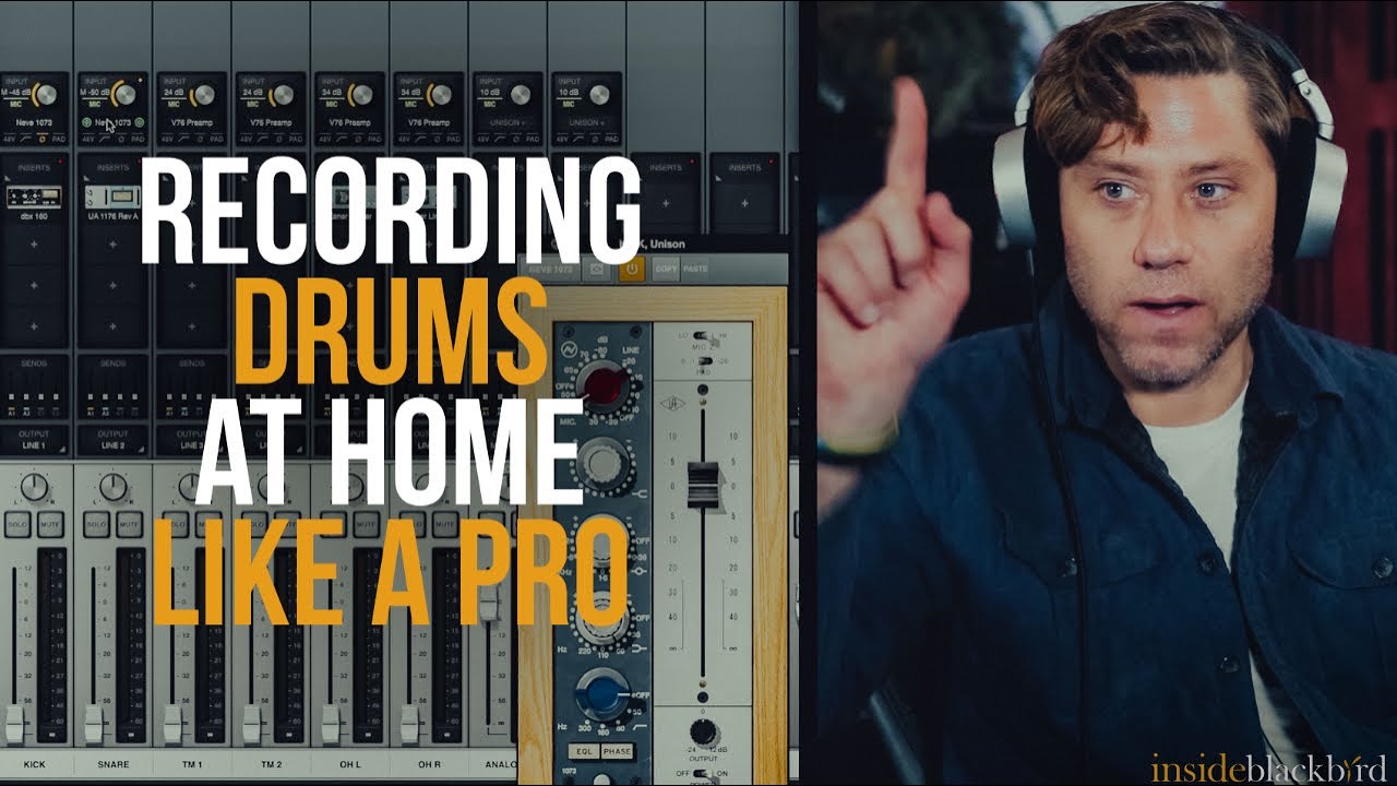 Recording Drums at Home on a Budget