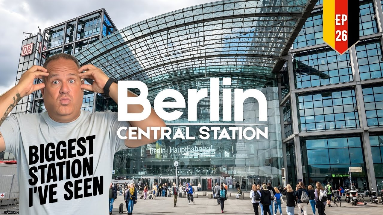 Is This a Train Station or a City? Exploring Berlin Central Station