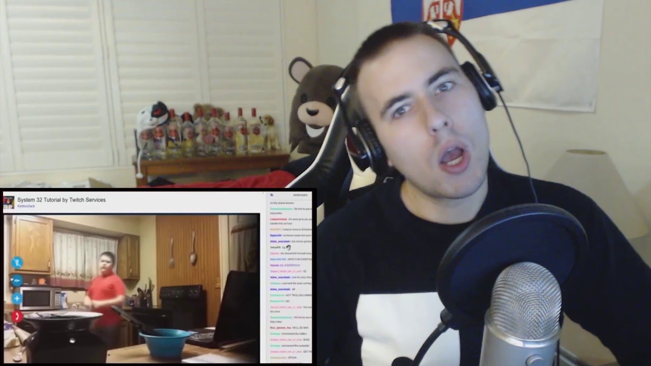 Twitch Streamer Cooks Laptop In The Microwave REACTION - Twitch Support Shaz Strikes - Team Kaede