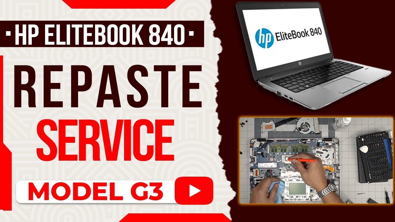 Как заменить припой и почистить HP EliteBook 840 G3 для оптимальной производительности