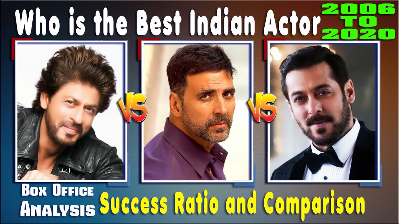 Akshay Kumar Vs Salman Khan Vs Shahrukh Khan 2016-2020 Box Office, Hit and Flop, Success Ratio. SRK