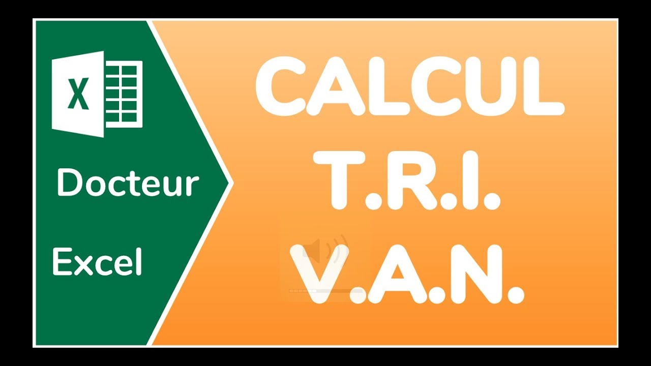 COMMENT CALCULER LE TAUX DE RENDEMENT INTERNE ET LA VALEUR ACTUELLE NETTE - DOCTEUR EXCEL