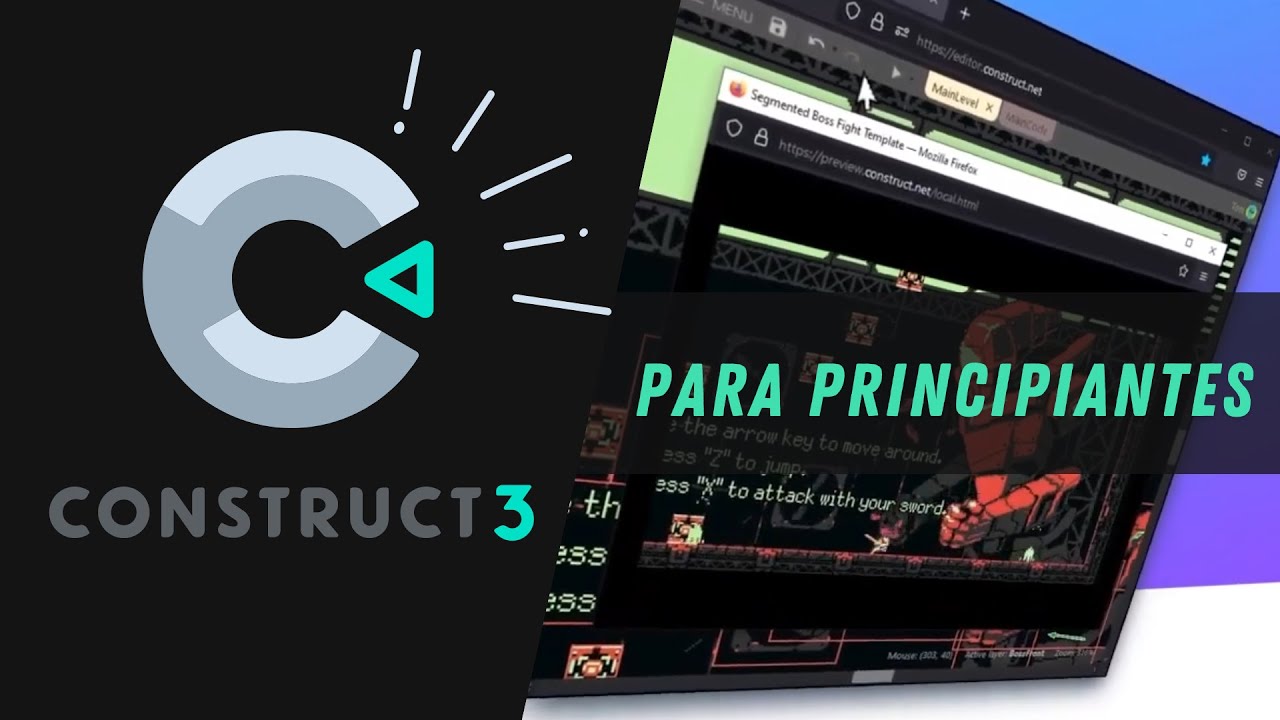 Tutorial Completo de Construct 3 para Principiantes en Español - Parte 1 | Aprende a Crear Juegos