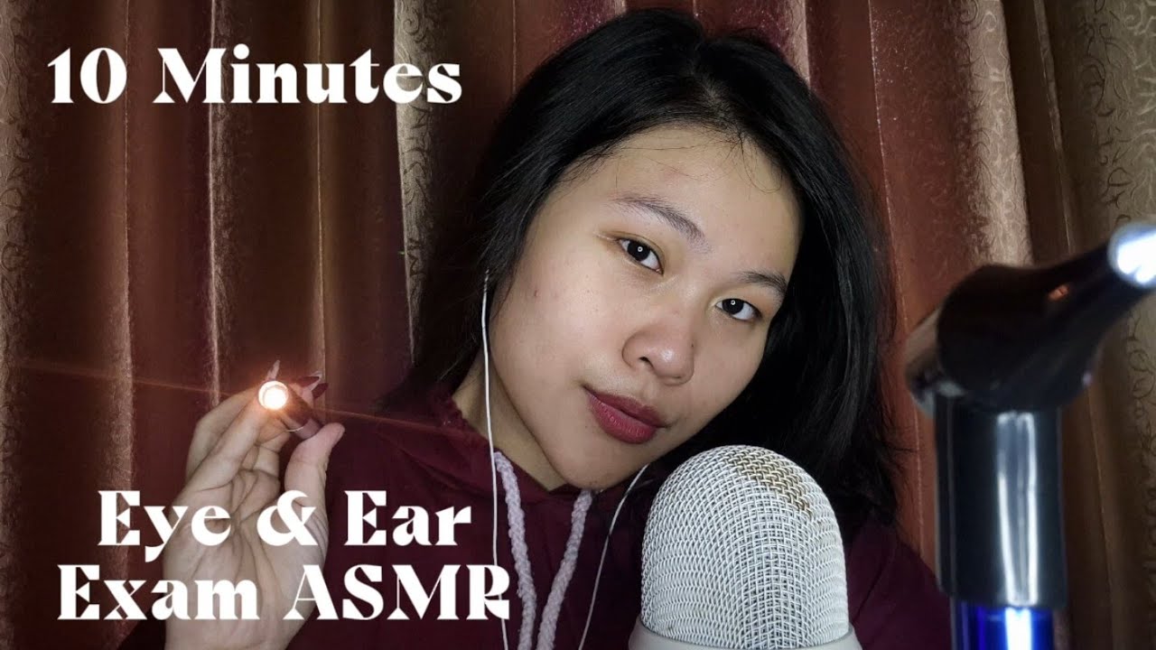 ASMR СОН И РЕЛАКС: ASMR-ОБСЛЕДОВАНИЕ ГЛАЗ И УШЕЙ 👀👂|| ASMR ИНДОНЕЗИЯ