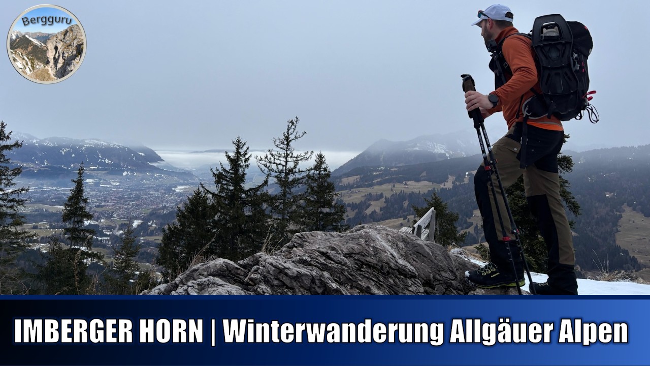 Imberger Horn // Bergtour über den Strausberg bei winterlichen Bedingungen 🥾🏔️⛰️❄️