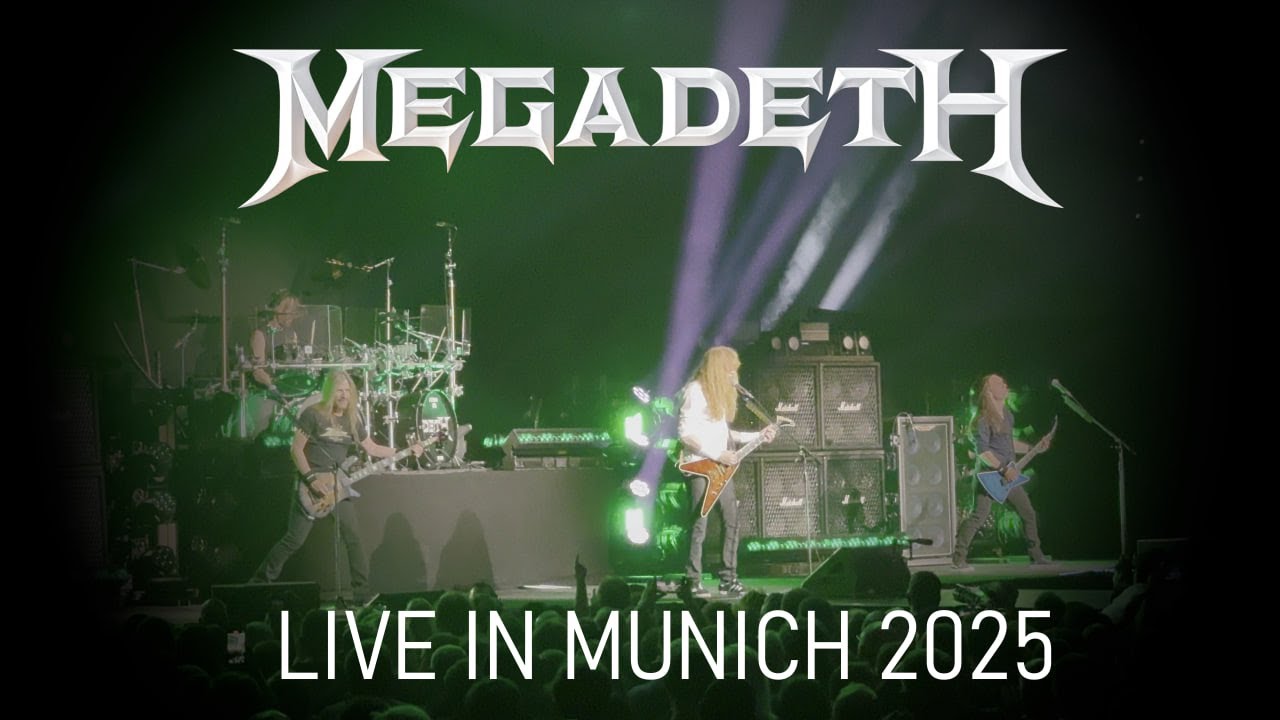 Megadeth - Live In Munich 2025 (Full Show, 4K)