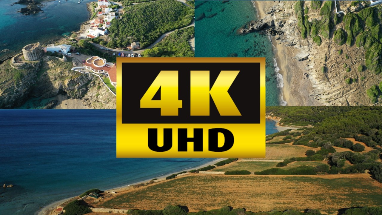 LES BALEARES - MINORQUE - FILME PAR DRONE EN 4K - (septembre 2025)