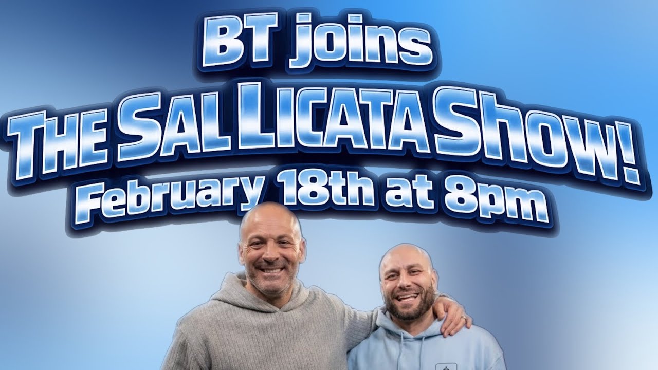 BT AND SAL LIVE: TONIGHT AT 8pm