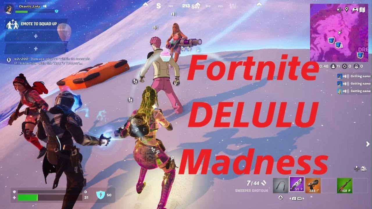 Fortnite DELULU Madness!