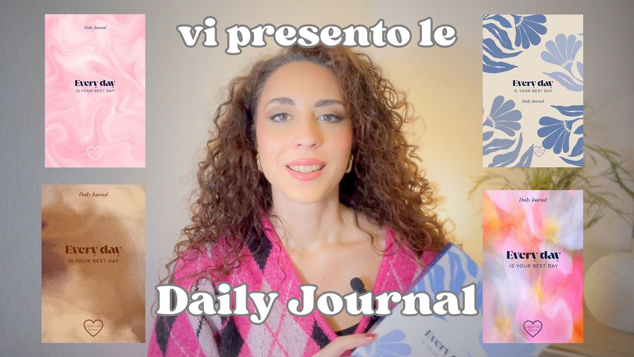 Daily Journal by Signor Libro. Pensate e create per aiutarvi a manifestare con consapevolezza.