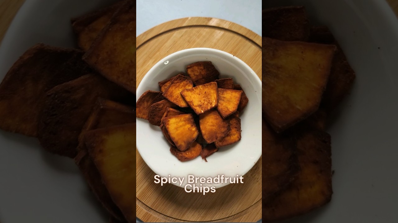 Spicy and Crispy Breadfruit Chips Recipe