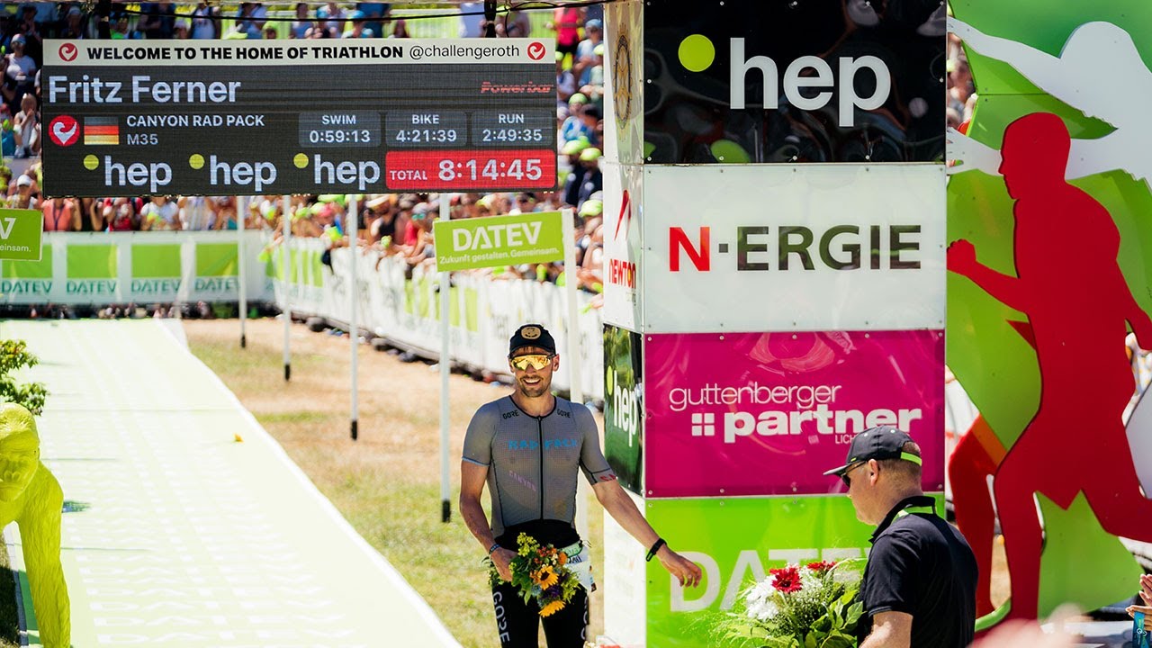 Interview Fritz Ferner - SCHNELLSTER AGEGROUPER Challenge Roth 2022