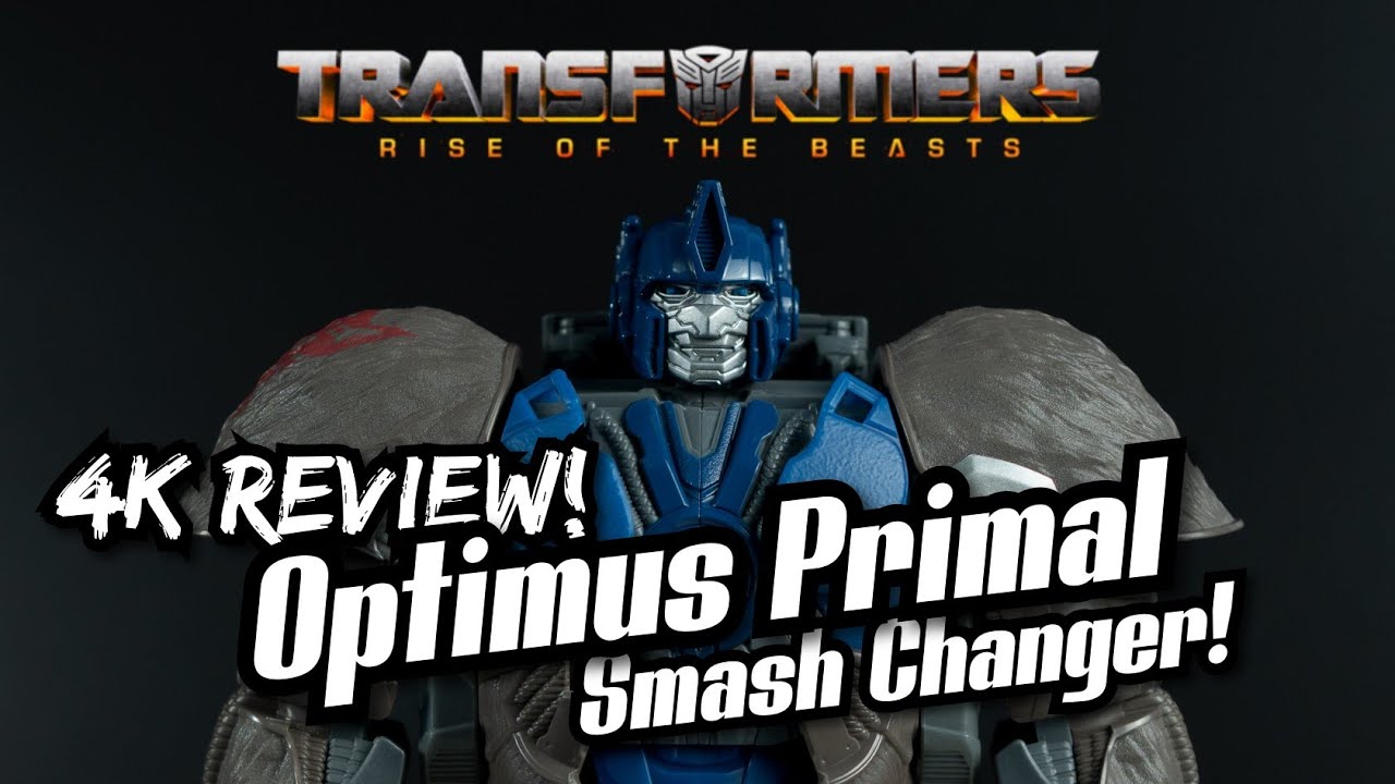 Optimus Primal Smash Changers Transformers Rise of the Beasts | Hasbro Toys Review!