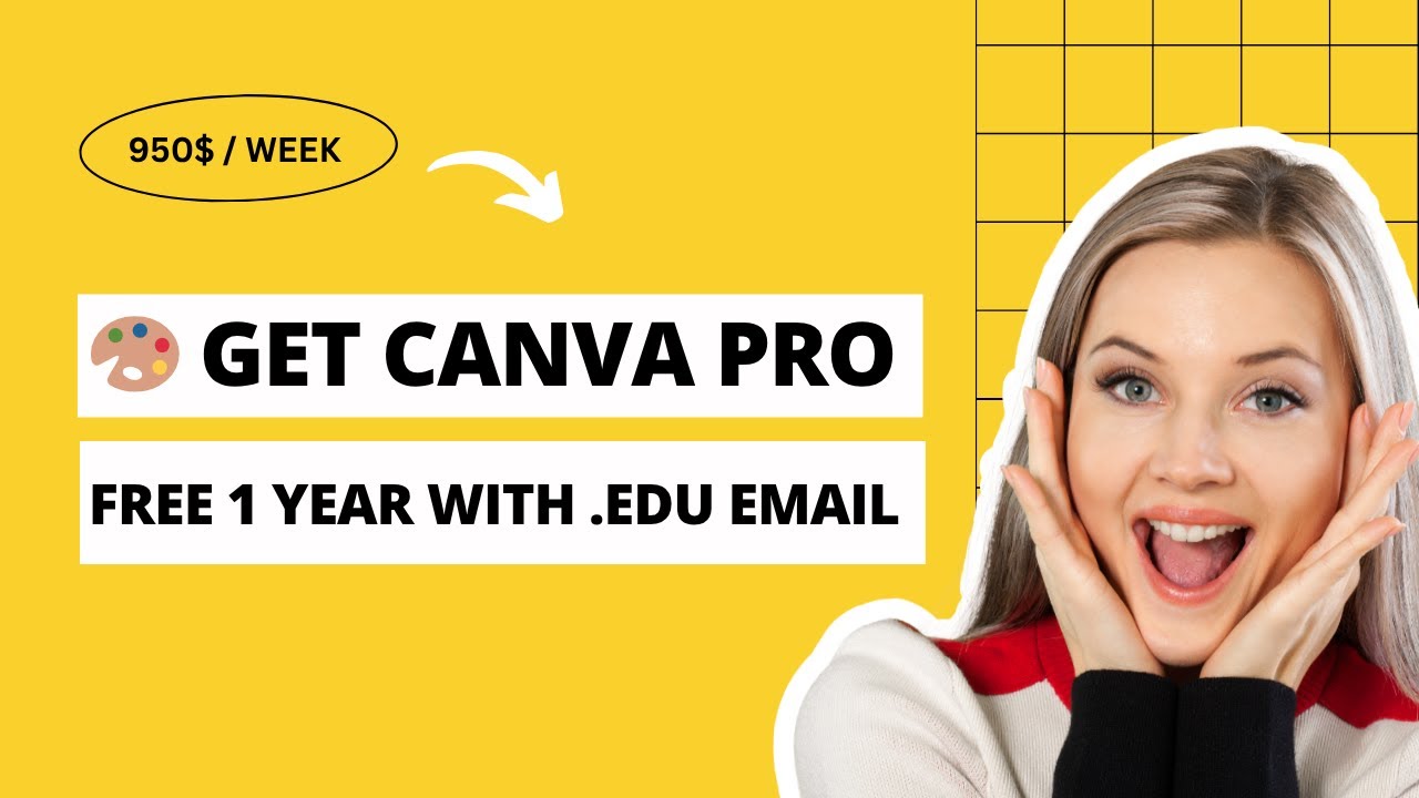 🎨 Get Canva Pro Free 1 Year with .EDU Email