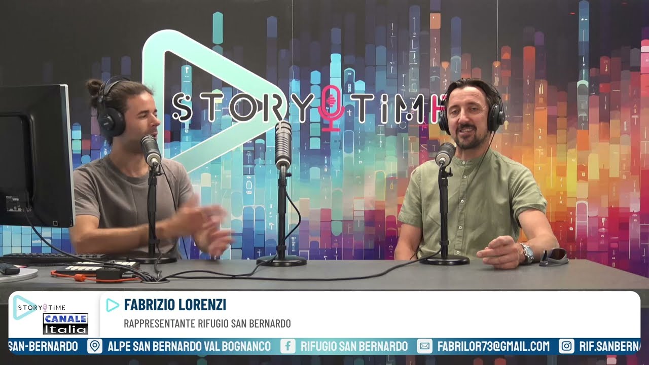 🎙️ Fabrizio Lorenzi - Rifugio San Bernardo, Val Bognanco | Storytime &ndash; Evoluzione Radio