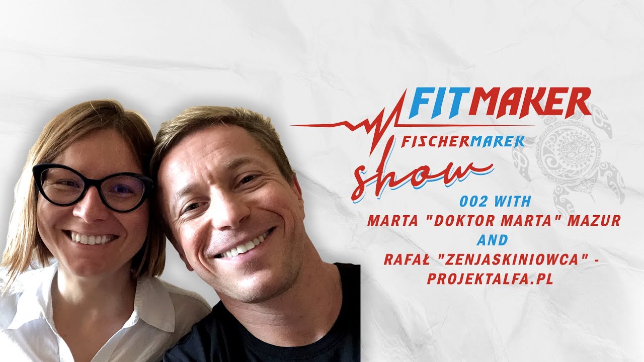 Fit Maker Show  #002 |  Marta Mazur & Rafał Mazur - Terapia zastępcza testosteronem