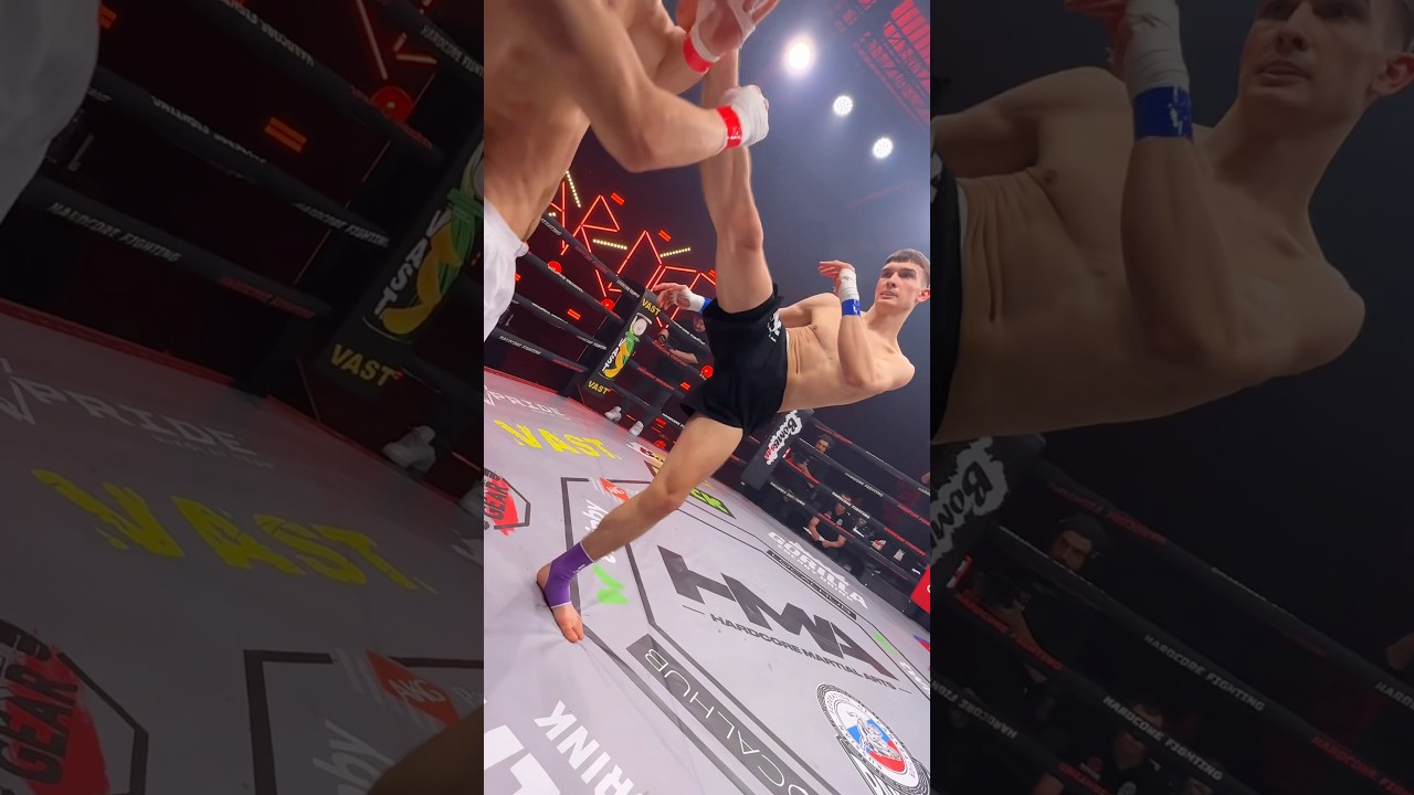 💪 МОЩНЫЙ БОЙ НА @HardcoreFightingChampionship