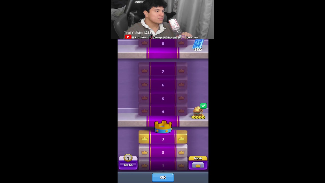 CLASH ROYALE N CHILL - 12k trophies?