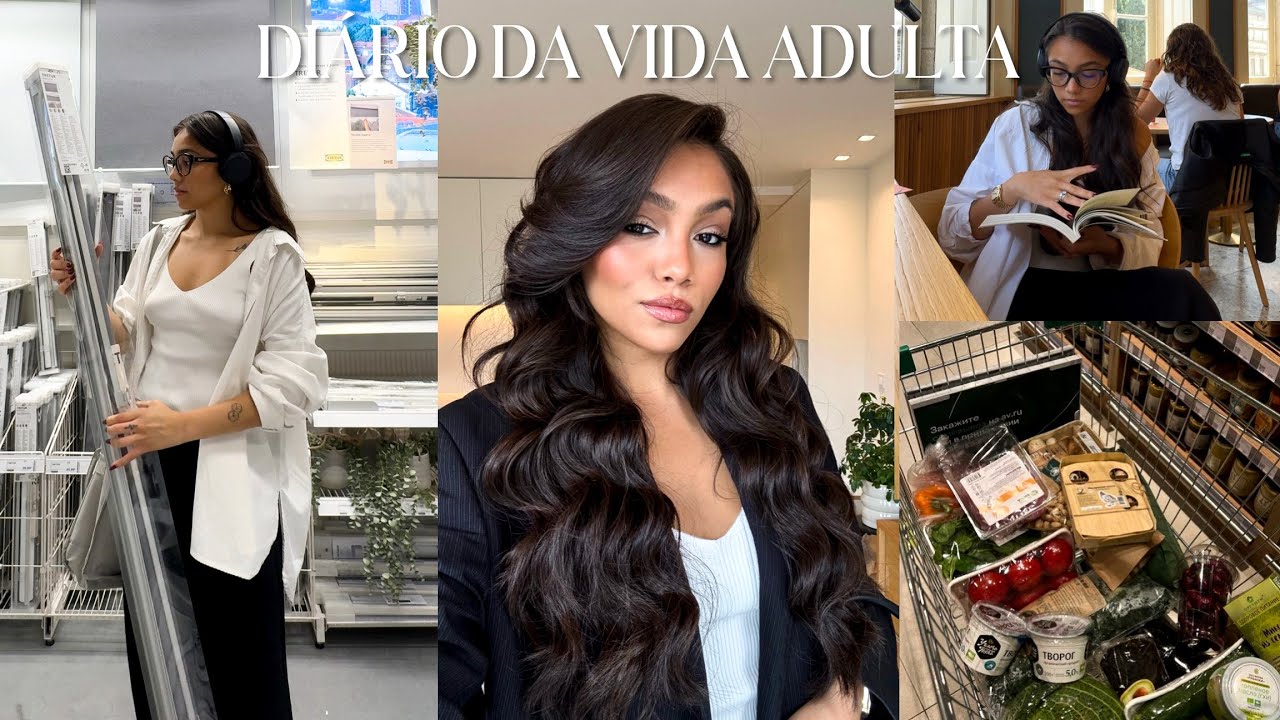 vida real morando sozinha || reunião com a  L’Oréal, supermercado & Ikea vlog