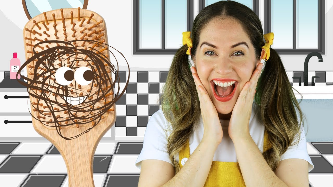 🎶 Brush Away Mr. Knotty! | Fun Hair Brushing Song for Kids 🎀