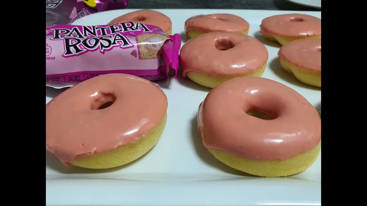 ¡¡¡DONUTS DE PANTERA ROSA!!!