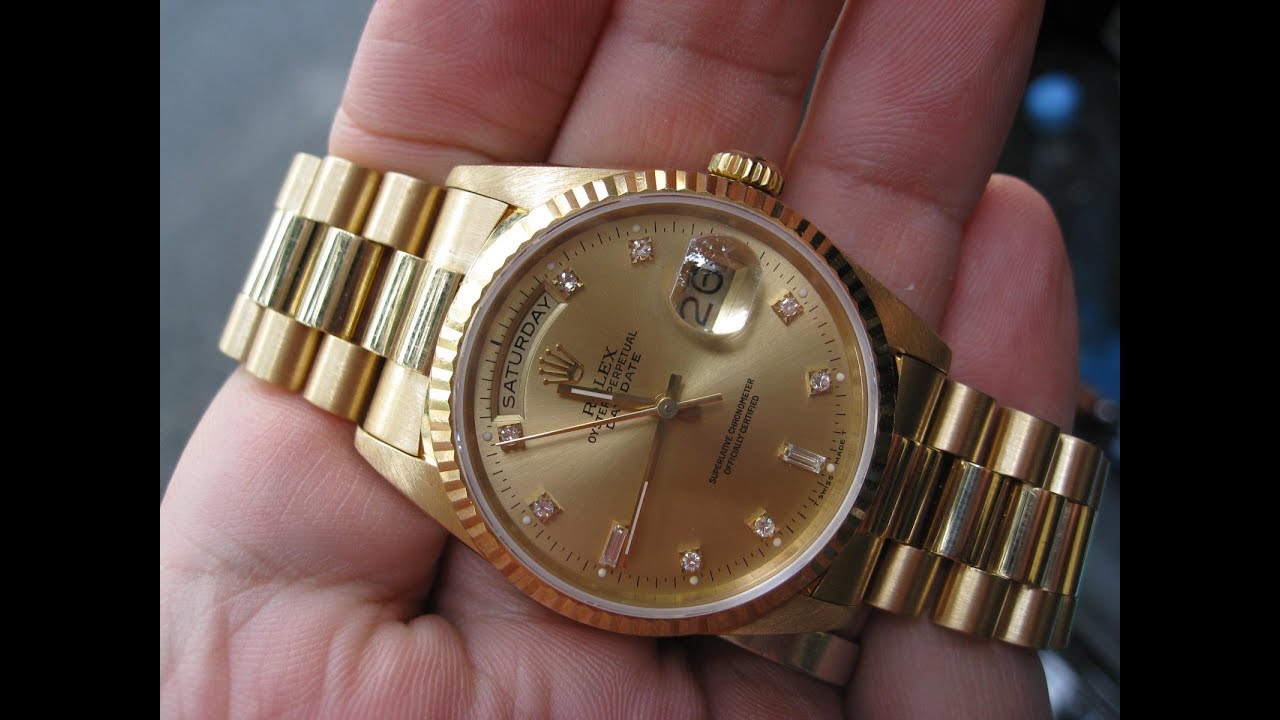 ABSOLUTELY NO CLASS - Why I hate the Rolex Day-Date 36mm