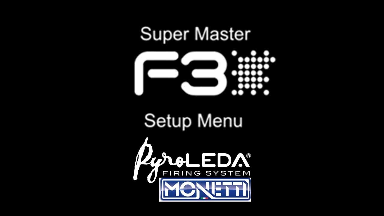 PyroLEDA - F3 Supermaster - Setup Menu - EN
