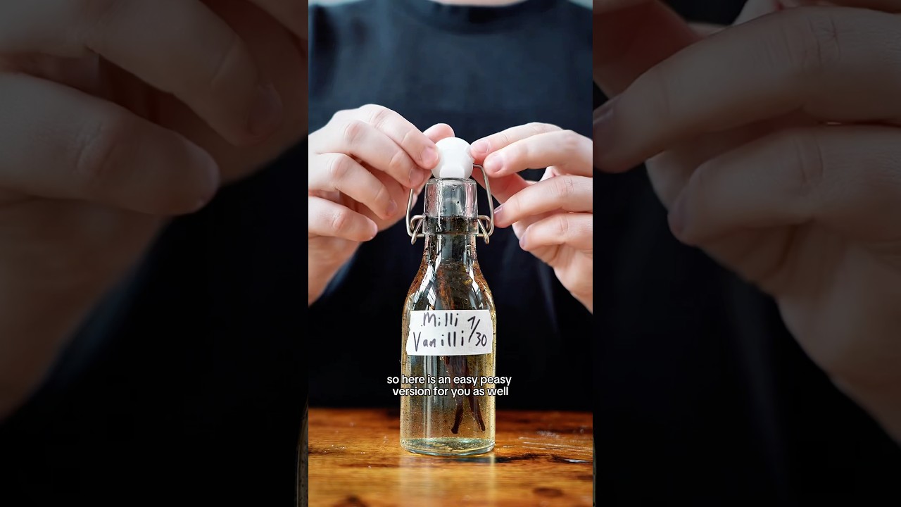 How to make the easiest vanilla syrup