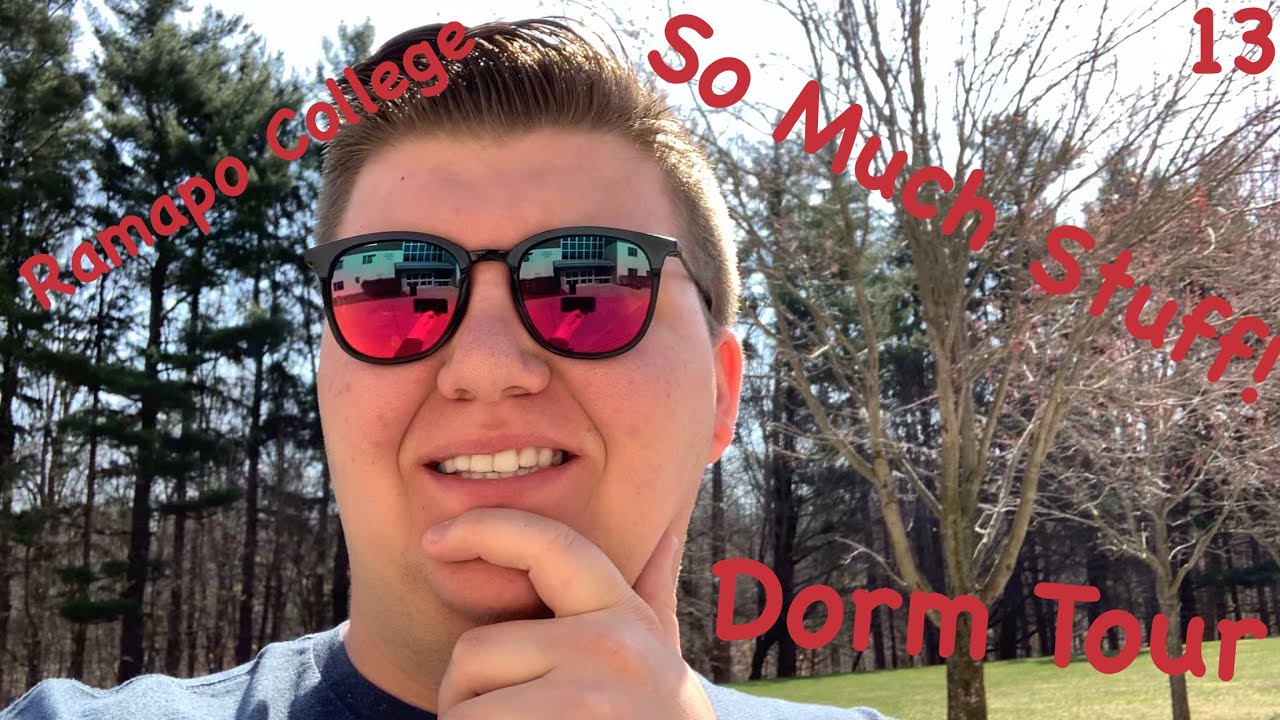 RAMAPO COLLEGE DORM TOUR!!!! [13]
